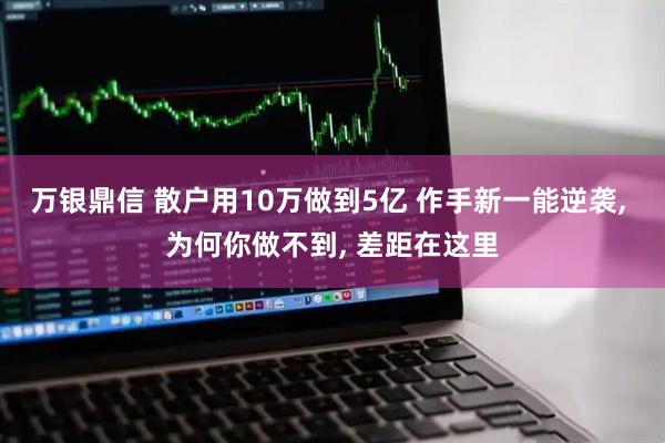 万银鼎信 散户用10万做到5亿 作手新一能逆袭, 为何你做不到, 差距在这里